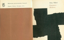 Jerzy Holzer. Panstwo Hitlera
