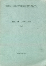 MITTEILUNGEN Nr. 1