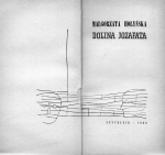 MALGORZATA HOLYNSKA. DOLINA JOZAFATA