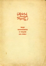 MICHAL CZAJKOWSKI. MOJE WSPOMNIENIA O WOJNIE 1854 ROKU