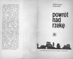 FERDYNAND ZAMOJSKI. Powrot nad rzeke