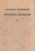 Wladyslaw Tatarkiewicz. Historia filozofii. Tom drugi