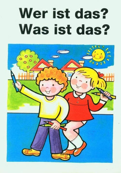Wer ist das? Was ist das? Розмальовка